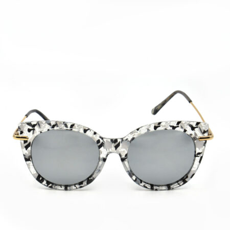 Women's cut eye sunglasses with cooper details Women's cut eye sunglasses with cooper details