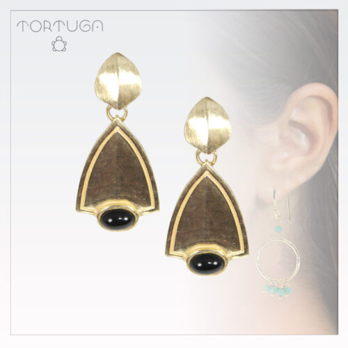 Μπρούτζινα Σκουλαρίκια