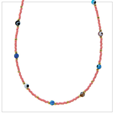 Γυναικείο χειροποίητο κολιέ